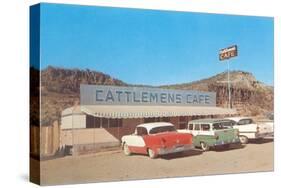 Cattlemen's Cafe-null-Stretched Canvas