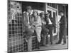 Cattlemen Standing in Front of a Cafe-Dmitri Kessel-Mounted Photographic Print