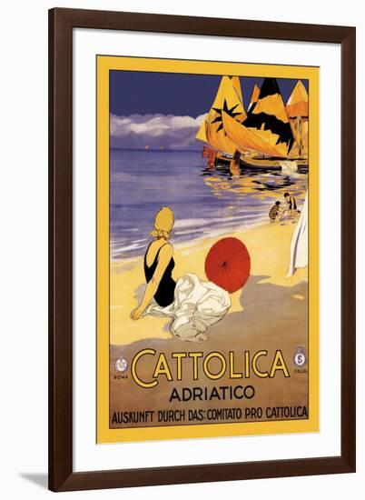 Cattolica-null-Framed Art Print