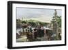 Catullus Singing One of His Poems at His Villa, Ancient Lombardy-null-Framed Giclee Print