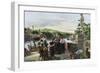 Catullus Singing One of His Poems at His Villa, Ancient Lombardy-null-Framed Giclee Print