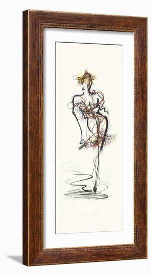 Catwalk Glamour I-Lou Lacroix-Framed Art Print