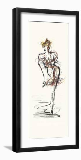 Catwalk Glamour I-Lou Lacroix-Framed Art Print