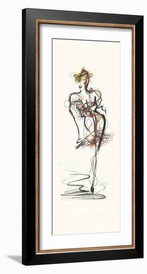 Catwalk Glamour I-Lou Lacroix-Framed Art Print