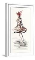 Catwalk Glamour II-Lou Lacroix-Framed Giclee Print