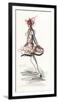 Catwalk Glamour II-Lou Lacroix-Framed Giclee Print