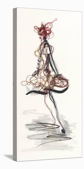 Catwalk Glamour II-Lou Lacroix-Stretched Canvas