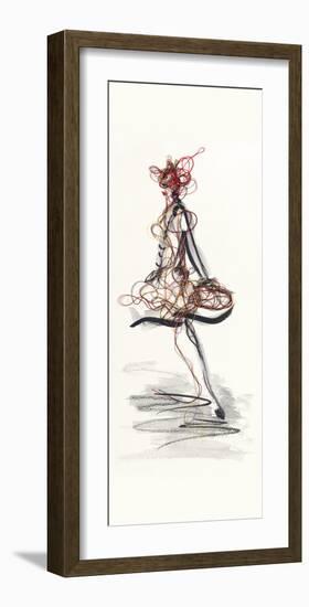 Catwalk Glamour II-Lou Lacroix-Framed Art Print