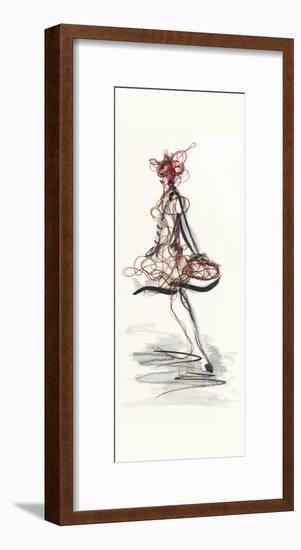 Catwalk Glamour II-Lou Lacroix-Framed Art Print