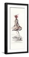 Catwalk Glamour II-Lou Lacroix-Framed Art Print