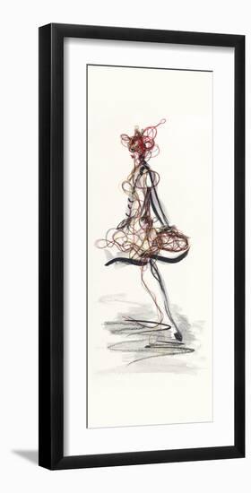 Catwalk Glamour II-Lou Lacroix-Framed Art Print