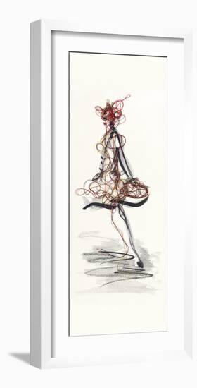 Catwalk Glamour II-Lou Lacroix-Framed Art Print