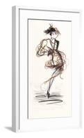 Catwalk Glamour III-Lou Lacroix-Framed Giclee Print