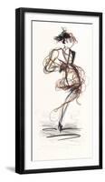 Catwalk Glamour III-Lou Lacroix-Framed Giclee Print