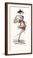 Catwalk Glamour III-Lou Lacroix-Framed Giclee Print