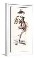 Catwalk Glamour III-Lou Lacroix-Framed Giclee Print