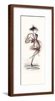 Catwalk Glamour III-Lou Lacroix-Framed Art Print