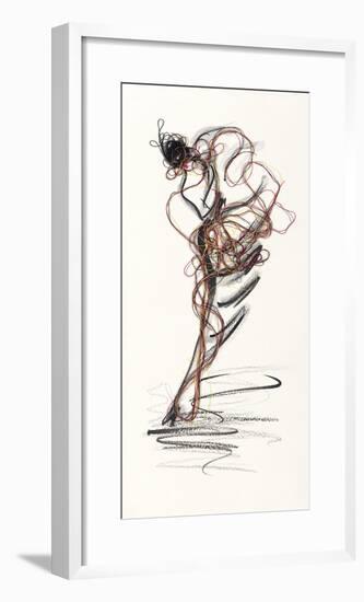 Catwalk Glamour IV-Lou Lacroix-Framed Giclee Print