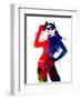 Catwoman Watercolor-Lana Feldman-Framed Art Print