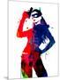 Catwoman Watercolor-Lana Feldman-Mounted Art Print