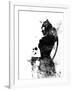 Catwoman Watercolor-Jack Hunter-Framed Art Print