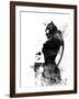 Catwoman Watercolor-Jack Hunter-Framed Art Print