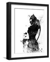 Catwoman Watercolor-Jack Hunter-Framed Art Print