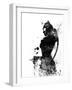 Catwoman Watercolor-Jack Hunter-Framed Art Print