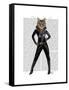 Catwoman-Fab Funky-Framed Stretched Canvas