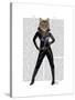 Catwoman-Fab Funky-Stretched Canvas