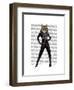 Catwoman-Fab Funky-Framed Art Print