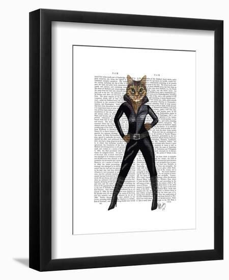 Catwoman-Fab Funky-Framed Art Print