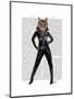 Catwoman-Fab Funky-Mounted Art Print