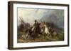 Caucasian Battle-Jozef Brandt-Framed Giclee Print