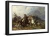 Caucasian Battle-Jozef Brandt-Framed Giclee Print