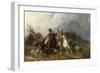 Caucasian Battle-Jozef Brandt-Framed Giclee Print