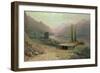 Caucasian Canyon, 1893-Lef Feliksovich Lagorio-Framed Giclee Print