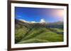 Caucasus Mountains in Georgia. Beautiful Landscape in Kazbeki Region in Georgia-goinyk-Framed Photographic Print