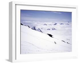 Caucaus Mountains from Elbrus, Russia-Michael Brown-Framed Photographic Print