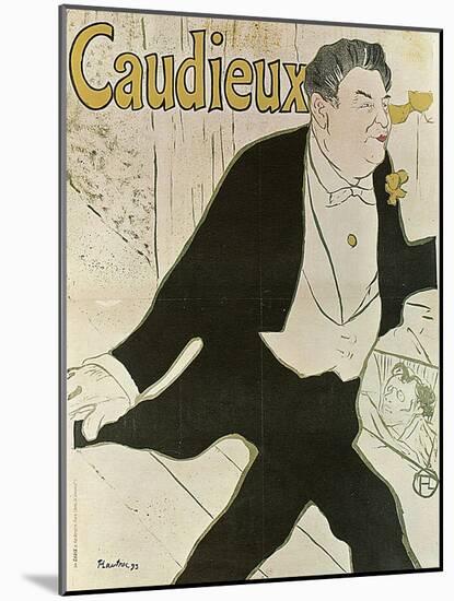Caudieux, 1893-Henri de Toulouse-Lautrec-Mounted Giclee Print