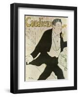 Caudieux, 1893-Henri de Toulouse-Lautrec-Framed Giclee Print