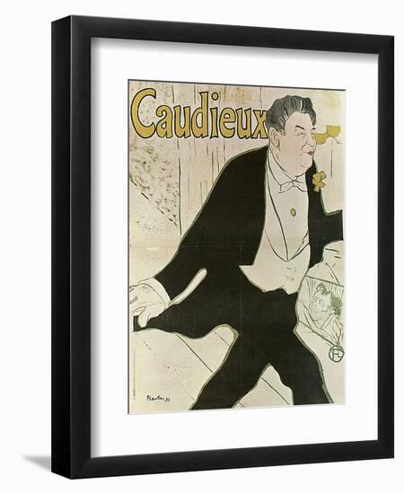 Caudieux, 1893-Henri de Toulouse-Lautrec-Framed Giclee Print