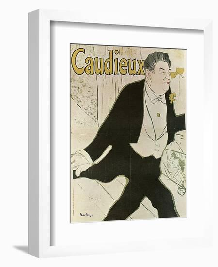 Caudieux, 1893-Henri de Toulouse-Lautrec-Framed Giclee Print