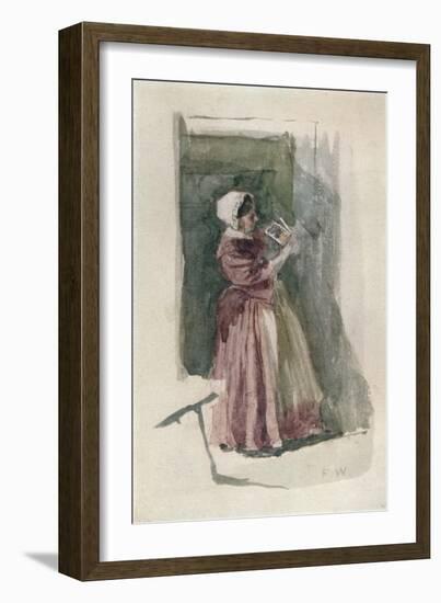 Caught!, 19th century, (1924)-Fred Walker-Framed Giclee Print