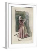 Caught!, 19th century, (1924)-Fred Walker-Framed Giclee Print