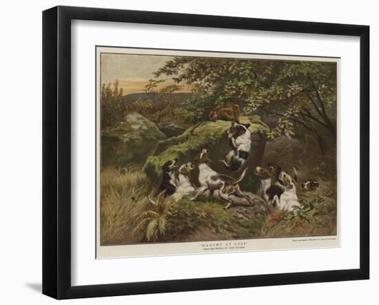 Caught at Last-null-Framed Giclee Print