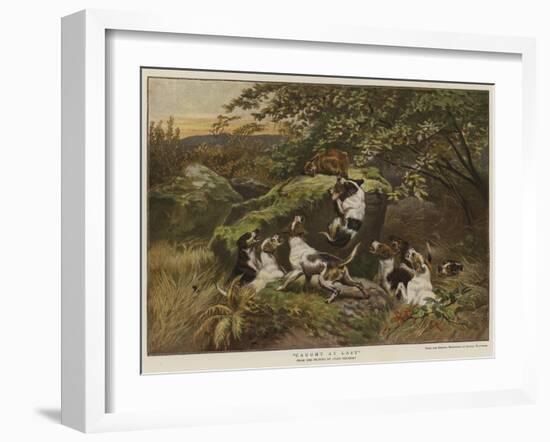 Caught at Last-null-Framed Giclee Print