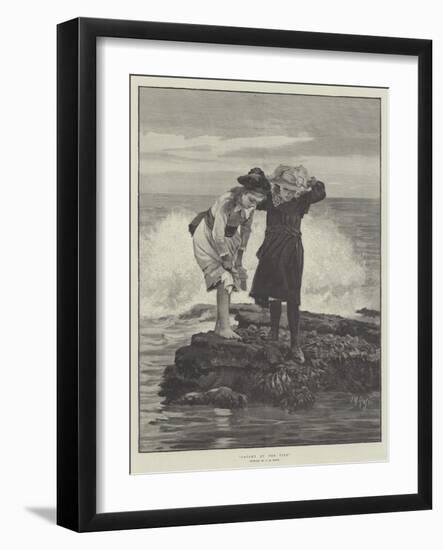 Caught by the Tide-Alexander M. Rossi-Framed Giclee Print