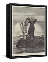 Caught by the Tide-Alexander M. Rossi-Framed Stretched Canvas