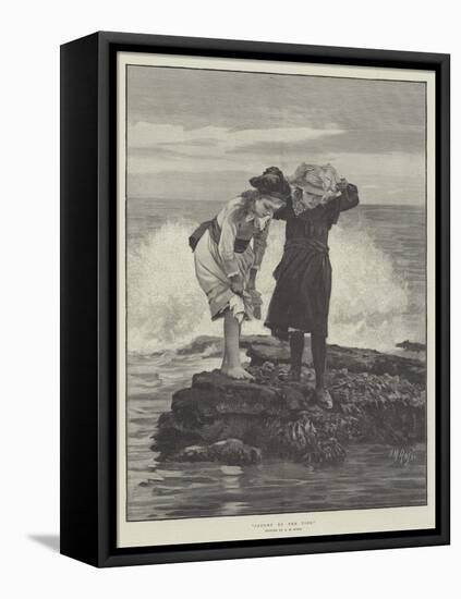 Caught by the Tide-Alexander M. Rossi-Framed Stretched Canvas